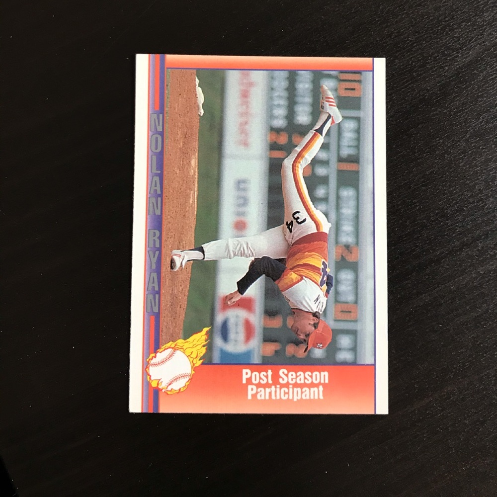 Nolan Ryan Baseball card